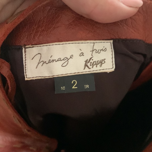 Kippys Coronado all leather skirt - Picture 4 of 4